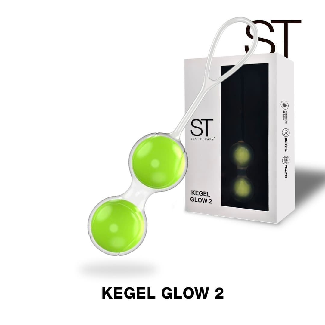 Bolas vaginales Kegel Glow 2 85G